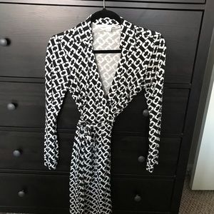 DVF wrap dress
